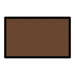 Deep Brown Flag SVG Icon